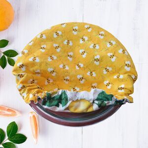 Kitchenaid Bowl Cover Bee and Lemon Reversible Mixer Cover